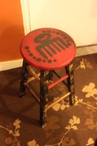 My Duafe Throne- When I do poetry, I sit on my Duafe Throne!